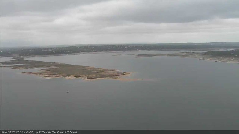 Lake Travis webcam, March 30, 2024 11:25 AM CT