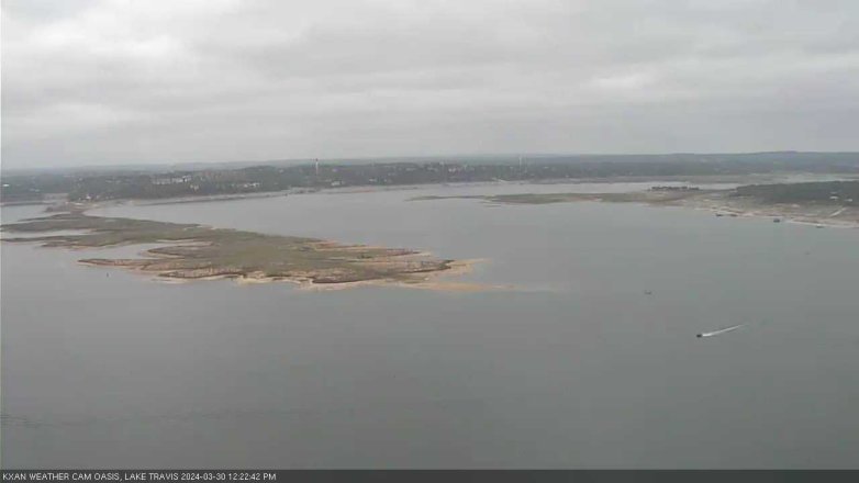 Lake Travis webcam, March 30, 2024 12:25 PM CT