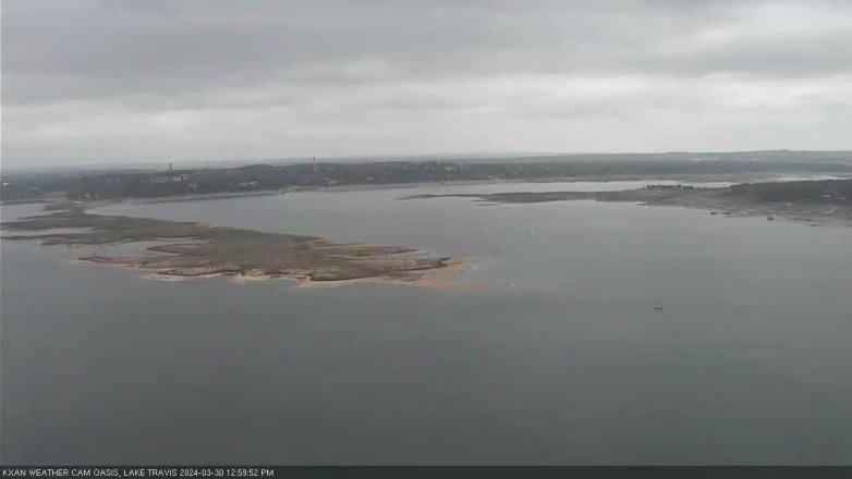 Lake Travis webcam, March 30, 2024 1:00 PM CT