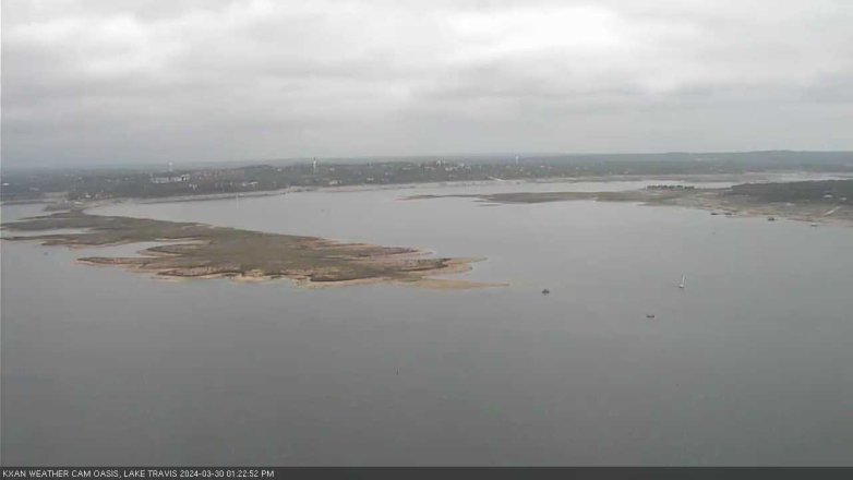 Lake Travis webcam, March 30, 2024 1:25 PM CT