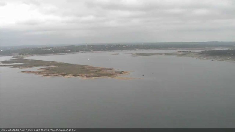 Lake Travis webcam, March 30, 2024 1:45 PM CT