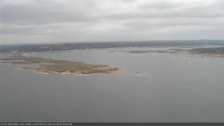 Lake Travis webcam, March 30, 2024 2:00 PM CT
