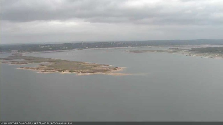 Lake Travis webcam, March 30, 2024 3:00 PM CT