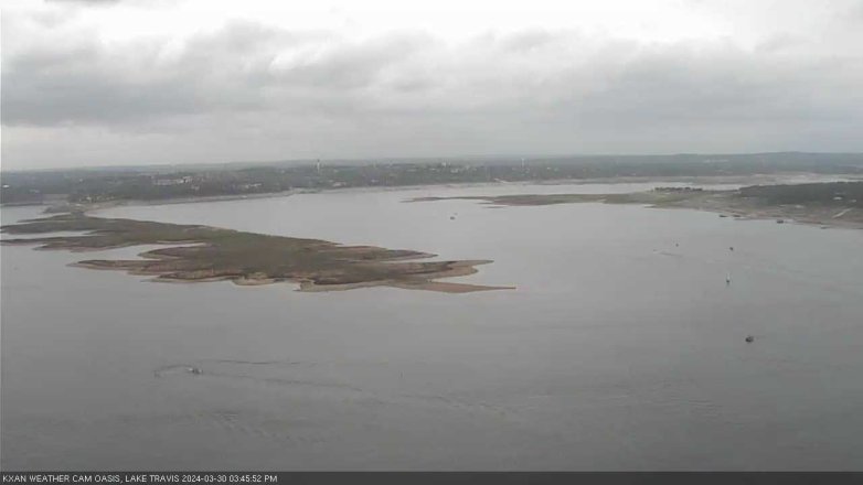 Lake Travis webcam, March 30, 2024 3:45 PM CT