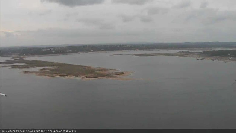 Lake Travis webcam, March 30, 2024 5:45 PM CT