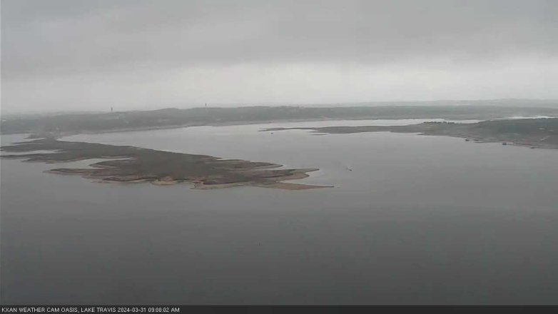 Lake Travis webcam, March 31, 2024 9:00 AM CT