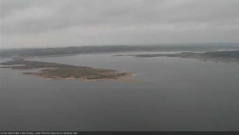 Lake Travis webcam, March 31, 2024 9:45 AM CT