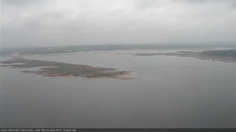Lake Travis webcam, March 31, 2024 10:45 AM CT