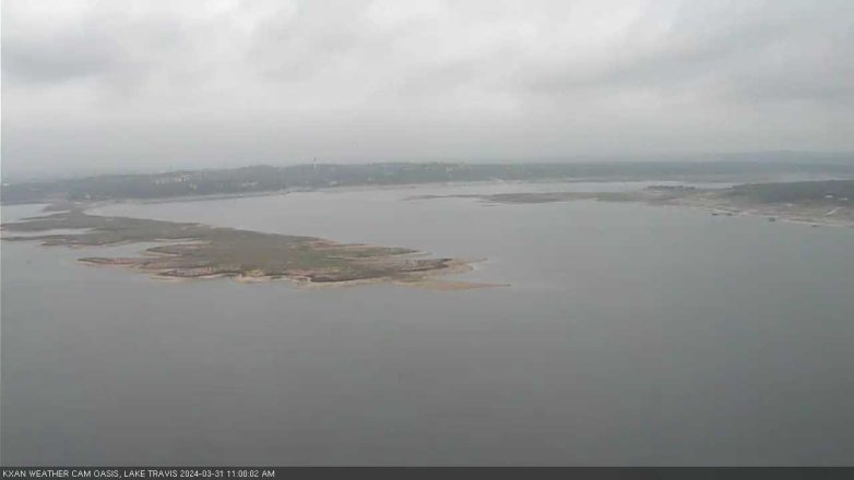 Lake Travis webcam, March 31, 2024 11:00 AM CT