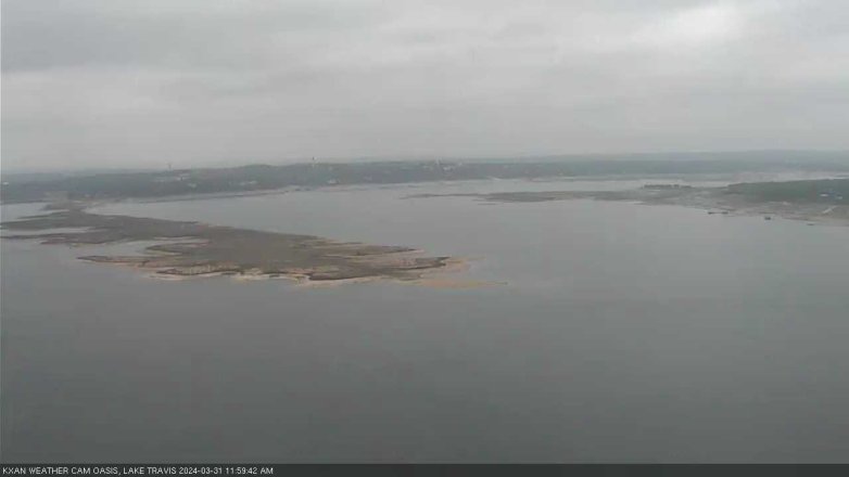 Lake Travis webcam, March 31, 2024 12:00 PM CT