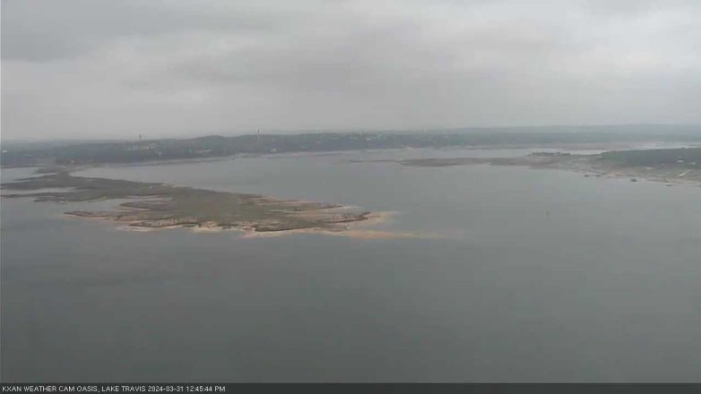Lake Travis webcam, March 31, 2024 12:45 PM CT
