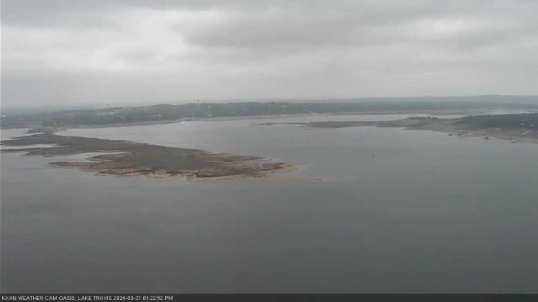 Lake Travis webcam, March 31, 2024 1:25 PM CT