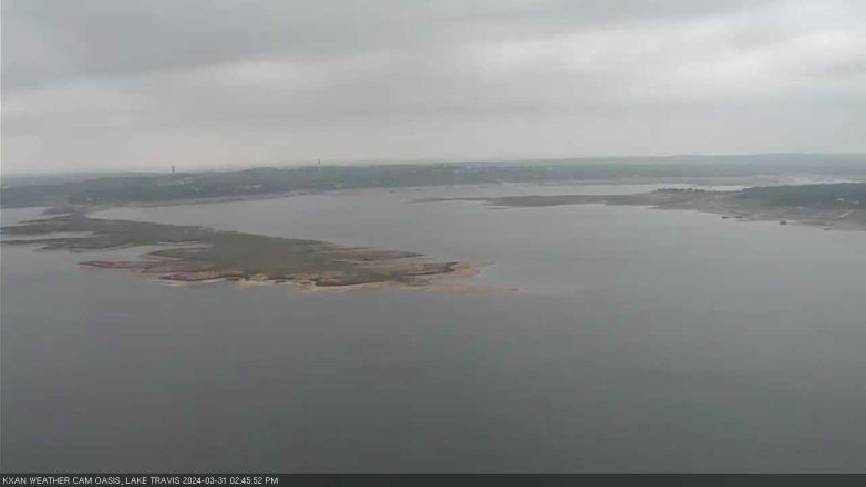 Lake Travis webcam, March 31, 2024 2:45 PM CT