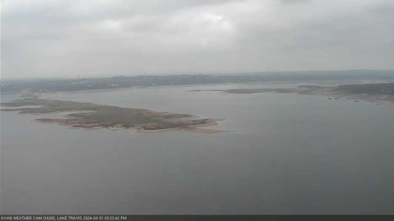 Lake Travis webcam, March 31, 2024 3:25 PM CT