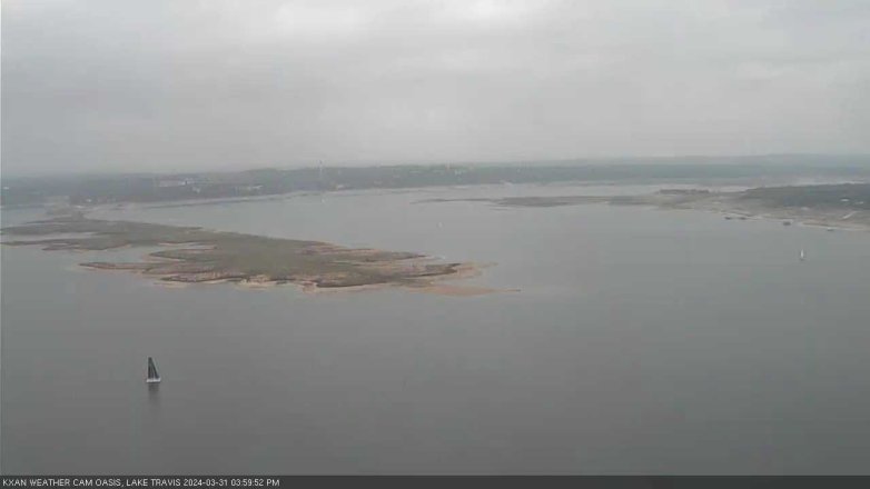 Lake Travis webcam, March 31, 2024 4:00 PM CT
