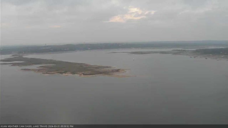 Lake Travis webcam, March 31, 2024 6:00 PM CT