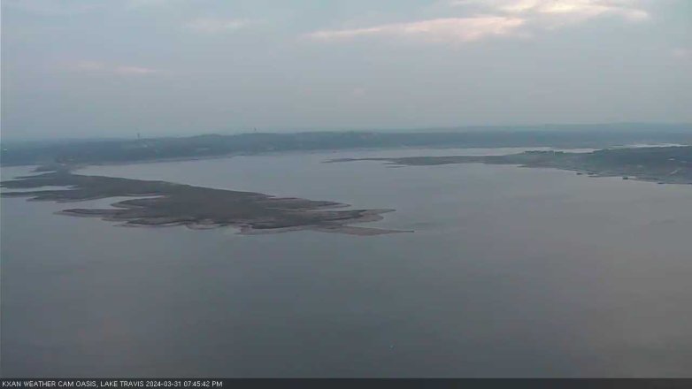 Lake Travis webcam, March 31, 2024 7:45 PM CT
