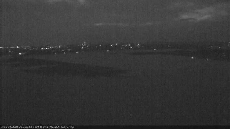 Lake Travis webcam, March 31, 2024 8:25 PM CT