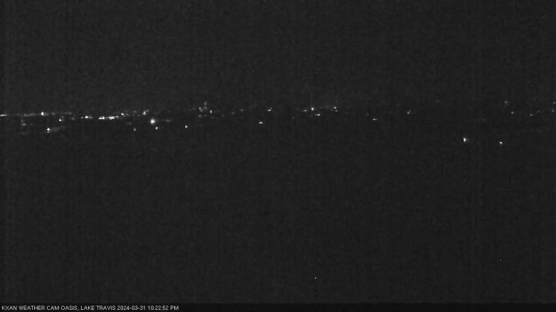 Lake Travis webcam, March 31, 2024 10:25 PM CT