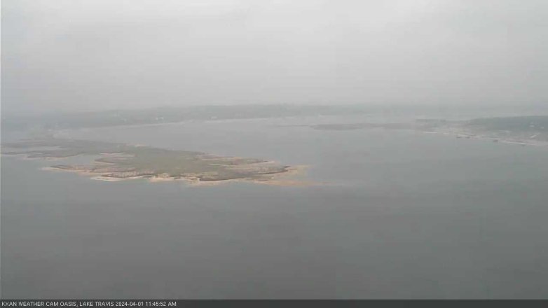 Lake Travis webcam, April 1, 2024 11:45 AM CT