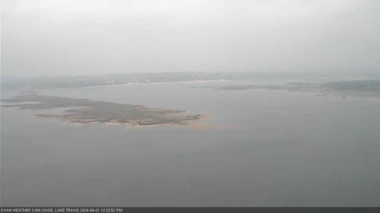 Lake Travis webcam, April 1, 2024 12:25 PM CT