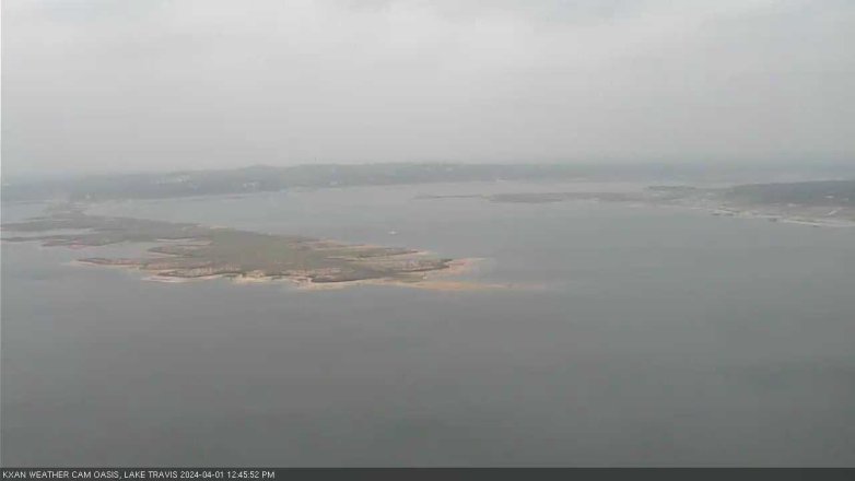 Lake Travis webcam, April 1, 2024 12:45 PM CT