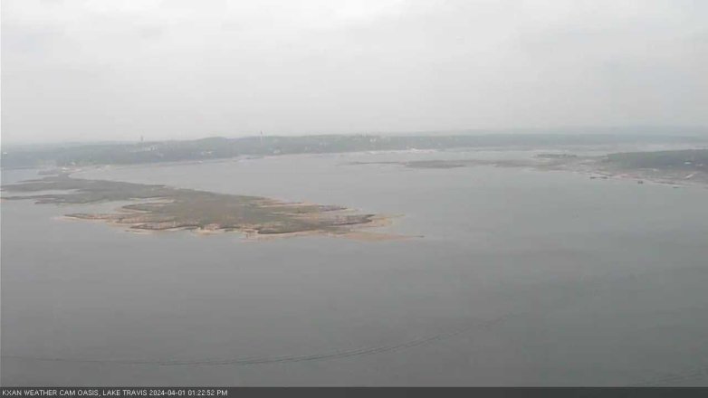 Lake Travis webcam, April 1, 2024 1:25 PM CT