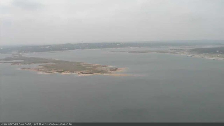 Lake Travis webcam, April 1, 2024 2:00 PM CT