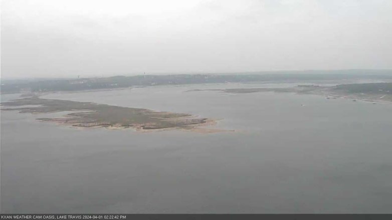 Lake Travis webcam, April 1, 2024 2:25 PM CT