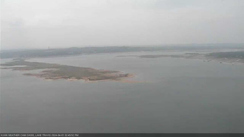 Lake Travis webcam, April 1, 2024 2:45 PM CT