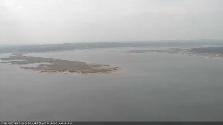 Lake Travis webcam, April 1, 2024 3:00 PM CT