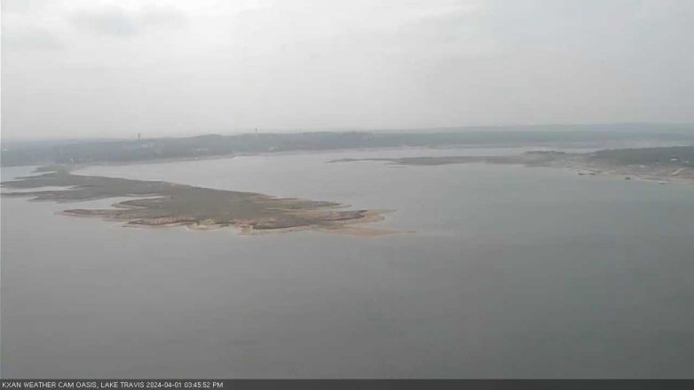 Lake Travis webcam, April 1, 2024 3:45 PM CT