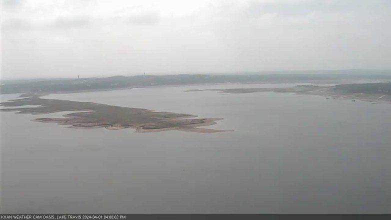 Lake Travis webcam, April 1, 2024 4:00 PM CT
