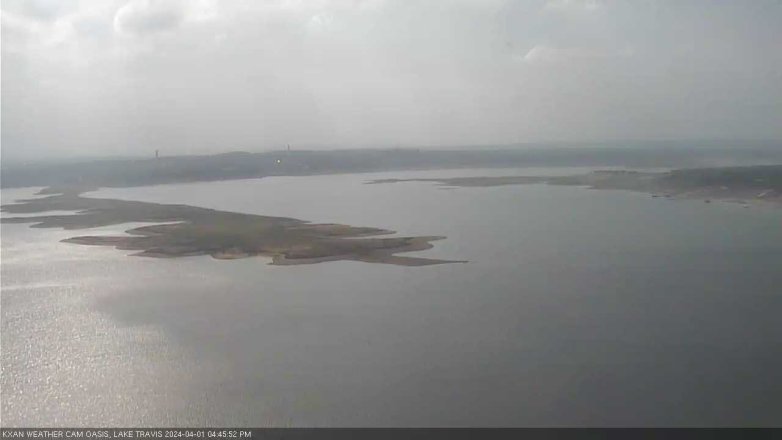 Lake Travis webcam, April 1, 2024 4:45 PM CT