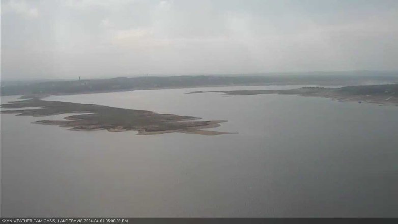 Lake Travis webcam, April 1, 2024 5:00 PM CT