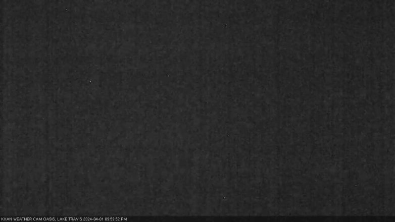 Lake Travis webcam, April 1, 2024 10:00 PM CT