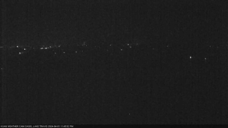 Lake Travis webcam, April 1, 2024 11:45 PM CT