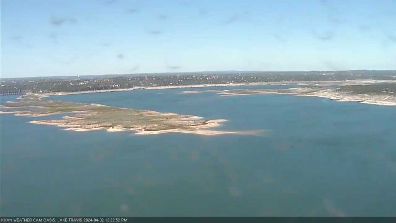 Lake Travis webcam, April 2, 2024 12:25 PM CT