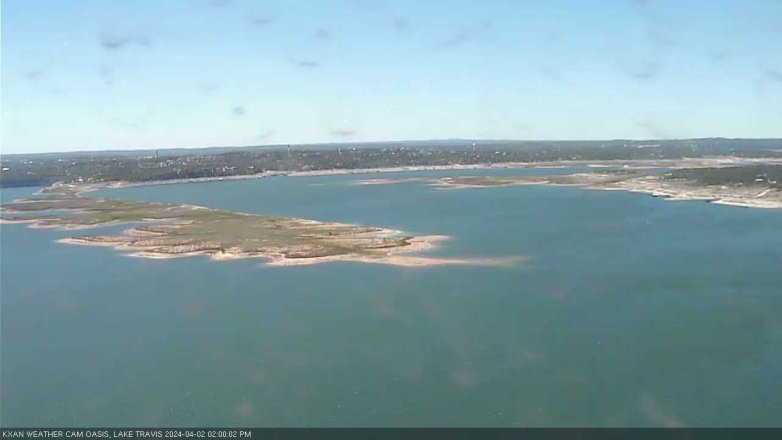 Lake Travis webcam, April 2, 2024 2:00 PM CT