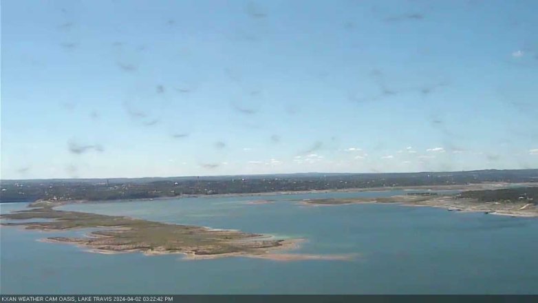 Lake Travis webcam, April 2, 2024 3:25 PM CT