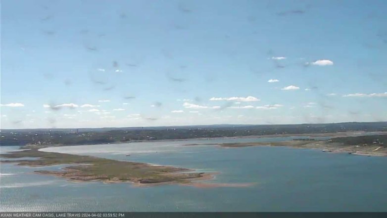 Lake Travis webcam, April 2, 2024 4:00 PM CT