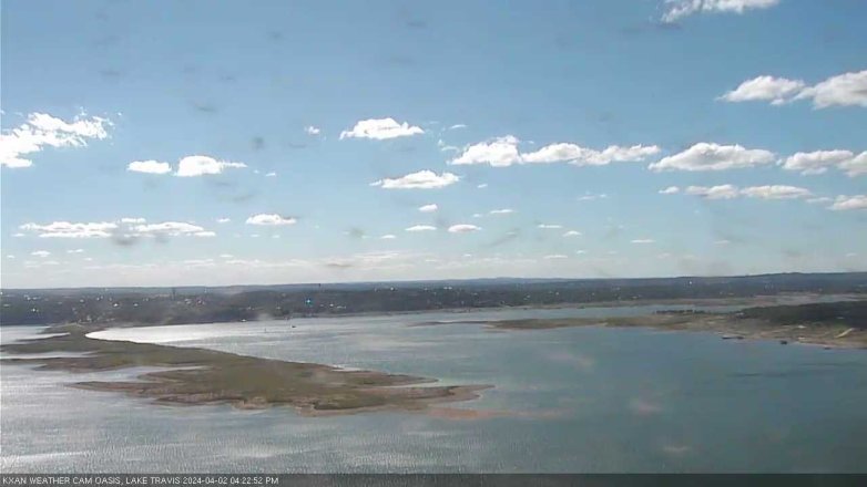 Lake Travis webcam, April 2, 2024 4:25 PM CT