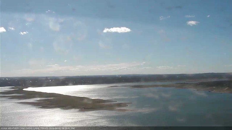 Lake Travis webcam, April 2, 2024 5:00 PM CT