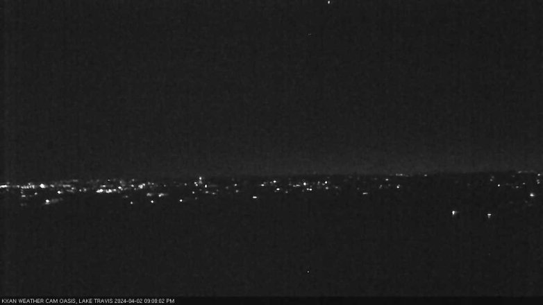Lake Travis webcam, April 2, 2024 9:00 PM CT