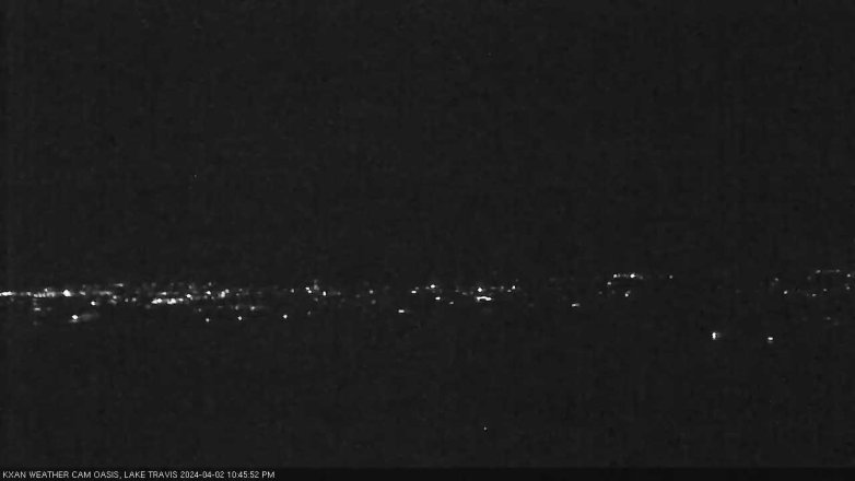 Lake Travis webcam, April 2, 2024 10:45 PM CT