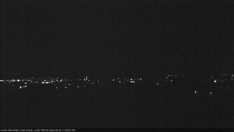 Lake Travis webcam, April 2, 2024 11:45 PM CT