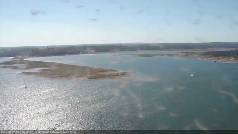Lake Travis webcam, April 3, 2024 4:25 PM CT