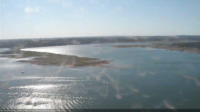 Lake Travis webcam, April 3, 2024 5:00 PM CT