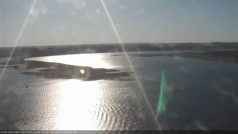 Lake Travis webcam, April 3, 2024 5:45 PM CT