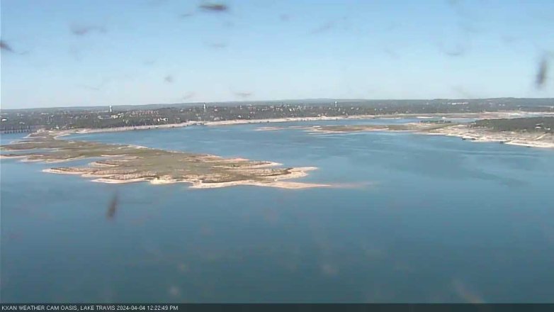 Lake Travis webcam, April 4, 2024 12:25 PM CT
